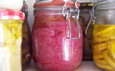 recette de Oignons rouges au vinaigre