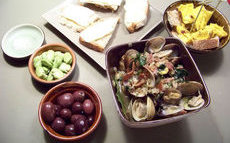 recette de palourdes au Xeres