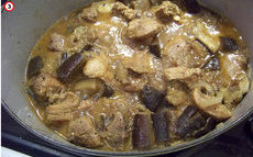 recette de porc aux aubergines