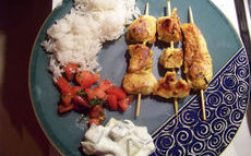 recette de brochettes de poulet