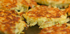 recette de Recette Mini crêpes de pomme de terre et d’oignon (Israel)