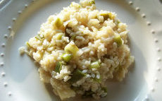 recette de risotto aux poireaux