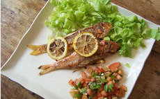 recette de Rougets à la plancha