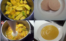 recette de soupe de courge au foie gras