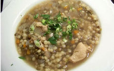 recette de soupes de poulet – recette avec légumes, lentilles et berkoukes