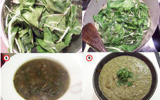 recette de Soupe de lentilles aux blettes