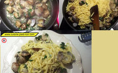 recette de spaghetti aux palourdes