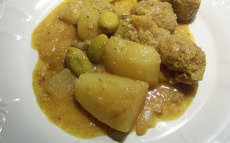 recette de tajine de kefta – recette aux olives vertes et citron confit
