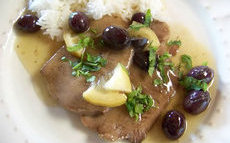 recette de Tajine de langue de boeuf aux olives et citron confit