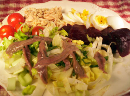 Recette de salade d'hiver