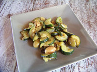 salade de courgettes aux olives