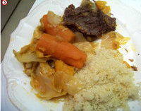 couscous au boeuf