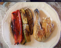 Escalivade �  la plancha