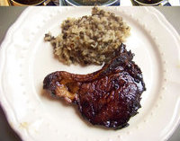 porc caramélisé au poivre de Sechuan