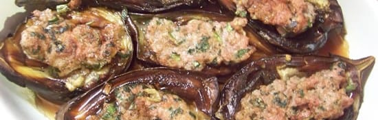 aubergines farcies
