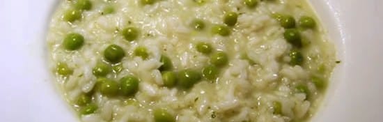 risi e bisi, le risotto aux petits pois