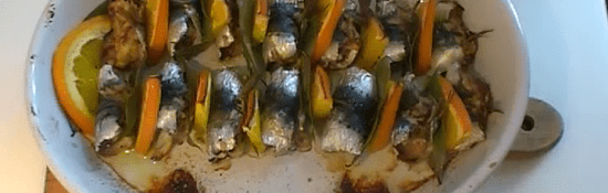 sardines à la becfigue