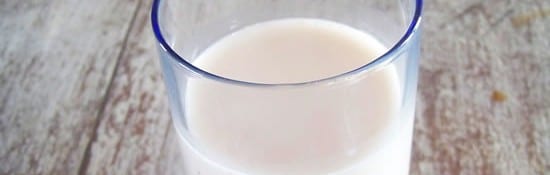 lait d'amande