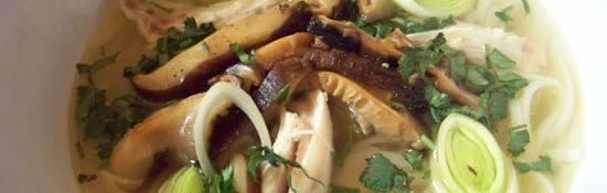 soupe de poule au gingembre