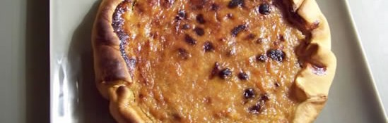 tarte à la courge