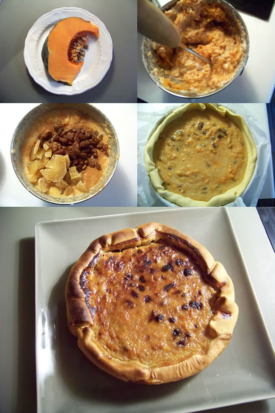 tarte à la courge