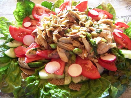 Une salade composée comme on les aime !