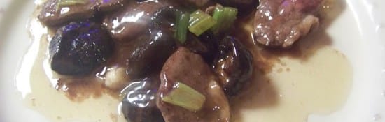 Canard aux champignons parfumés