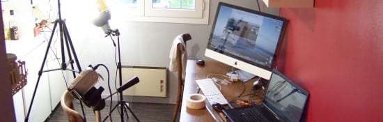 Le dernier live réalisé dans ma cuisine avec 3 caméras en auto-filmage
