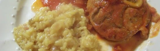risotto à la milanaise