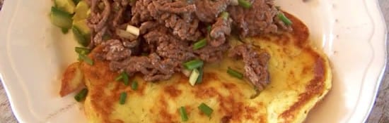 galettes pommes de terre au sésame