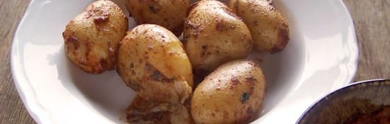 papas arrugadas et mojo rouge