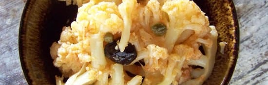 chou-fleur à la chermoula