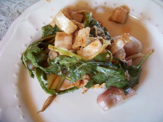 kimchi aux pissenlits