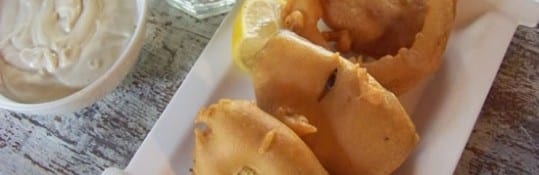 beignets d'aubergine