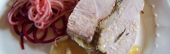 rouelle à la porchetta