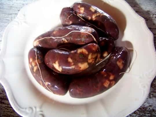 saucisses de foie