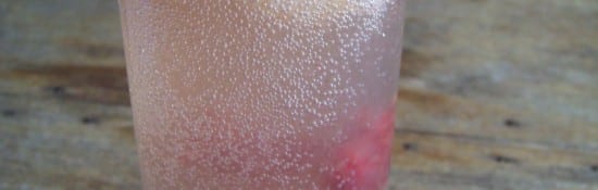 spritzer pêche framboise