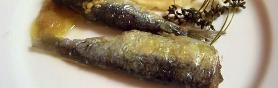 sardines à l'huile