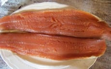 saumon fumé maison