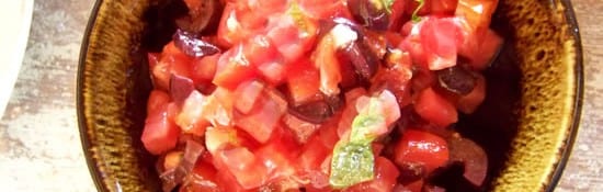 tartare de tomate