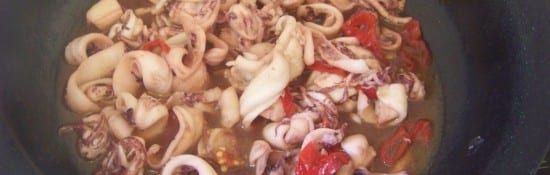 calmars au cidre