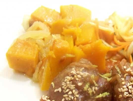 courge braisée