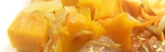 courge braisée