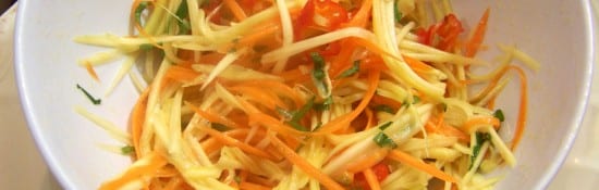 rougail mangue carotte