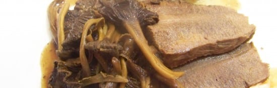 chanterelles braisées