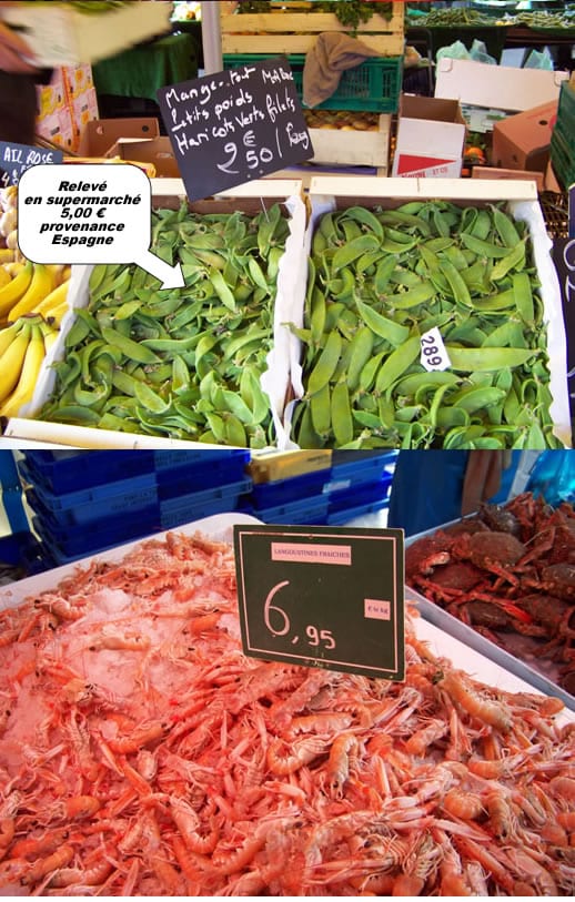 les vrais prix du marché à Nantes