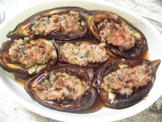aubergines farcies