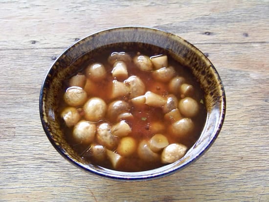 champignons a la grecque