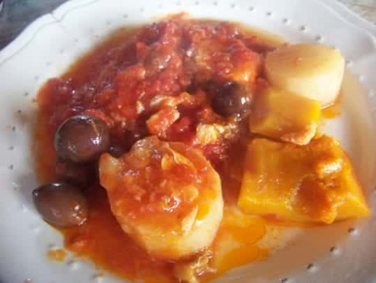 morue aux légumes