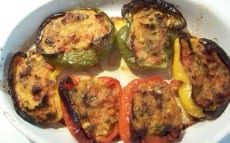poivrons farcis au maigre